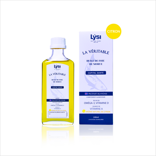 La véritable huile de foie de morue citron - 1