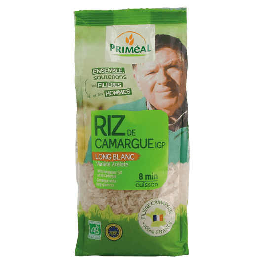 Riz de camargue long blanc igp bio - 1